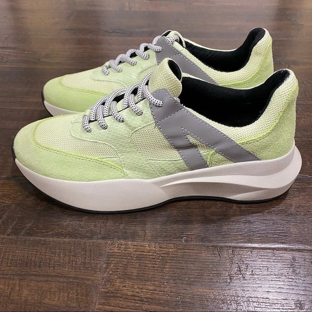 Steve Madden Volcano Suede/Fabric Fashion‎ Sneakers Size 9.5 Women